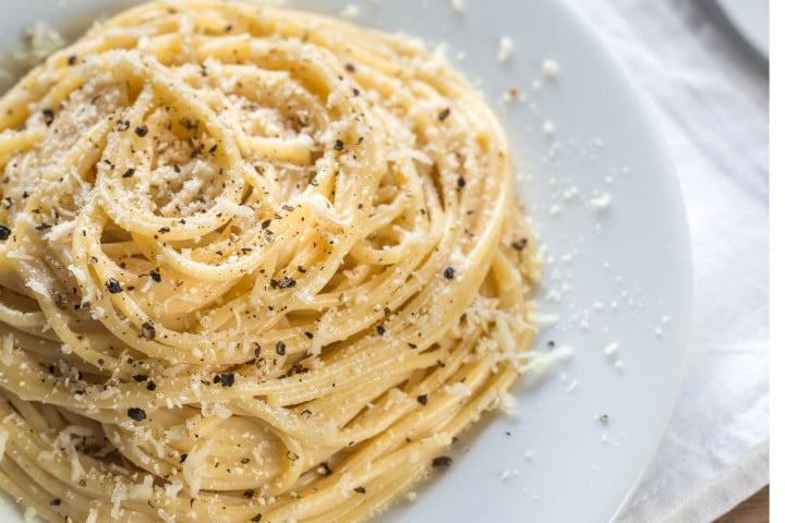 Vino da abbinare con cacio e pepe